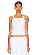 The Regular Picot Tank Top