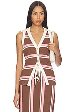 Cady Vest Top - thumbnail 4