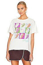 Product image of DAYDREAMER Rolling Stones 9 Licks Boyfriend Tee. Click to view full details