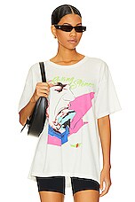 Product image of DAYDREAMER Rolling Stones Love You Live '77 Merch Tee. Click to view full details