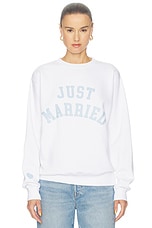 Just Married Sweatshirt - thumbnail 4