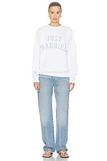 Just Married Sweatshirt - thumbnail 7