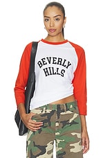 Beverly Hills Baseball Tee - thumbnail 4