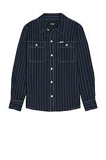 Vacay Stripe Denim Shirt