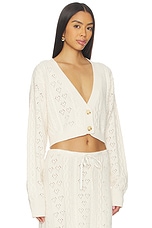 Noah Cable Crop Cardigan - thumbnail 5