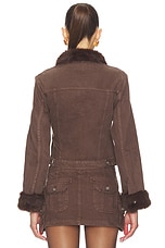 Ares Faux Fur Jacket - thumbnail 6