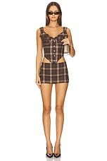 Tartan Mini Skirt - thumbnail 8