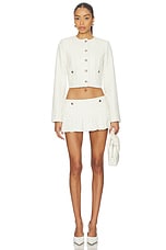 Patch Pocket Pleated Mini Skirt - thumbnail 8