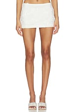 Low Rise Embroidered Skirt - thumbnail 4