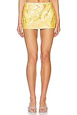 Low Rise Paillette Skirt
