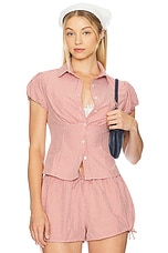 Liana Gingham Top
