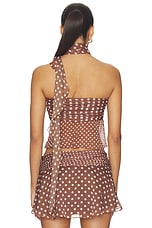 Chiffon Wrap Top - thumbnail 6