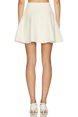 Farah Alpaca Wool Mini Circular Skirt - thumbnail 7