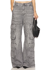 Sire Cargo Wide Leg Jeans