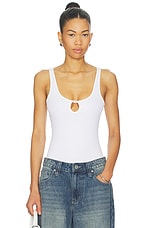 Maura Denim Bodysuit - thumbnail 4