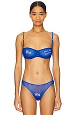 Wet Script Bra