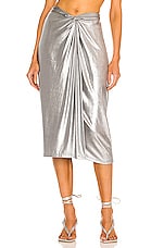 Product image of Donna Karan X REVOLVE Knotted Skirt. Click to view full details