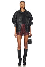 Zoie Leather Short - thumbnail 8