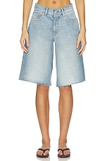 Abby Low Rise Relaxed Denim Short - thumbnail 4