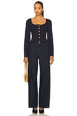 Kaylen High Rise Soft Curve Straight Jeans - thumbnail 8