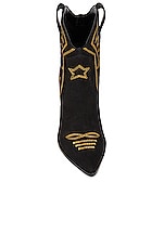 dolce vita sabi black bootie