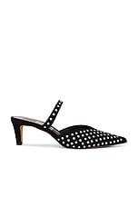 Kanika Mid Crystal Stud Mule