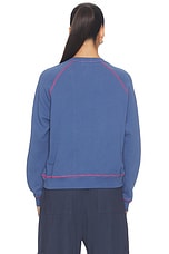 The Eco-terry Contrast Stitch Sweatshirt - thumbnail 6
