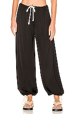 Product image of DONNI. Silky Cinch Pant. Click to view full details