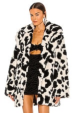 Product image of DUNDAS x REVOLVE Grace Faux Fur Coat. Click to view full details