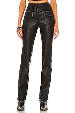 Product image of DUNDAS x REVOLVE Syd Leather Pants. Click to view full details