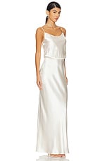 Yarden Silk Maxi Dress - thumbnail 4