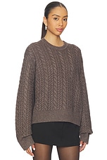 Laci Cable Crewneck - thumbnail 5