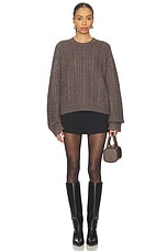 Laci Cable Crewneck - thumbnail 7