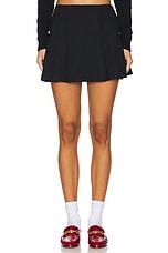 The Pleated Mini Skirt