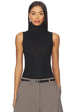 Alaska Sleeveless Knit Mockneck