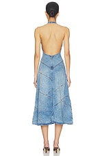 Delphi Pieced Halter Dress - thumbnail 6
