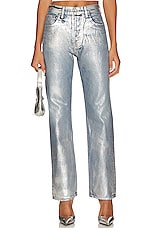 High Rise Straight Jeans - thumbnail 4