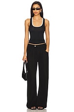 Eddie Bowed Linen Pant - thumbnail 8