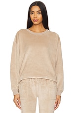Reversible Plush Sweatshirt
