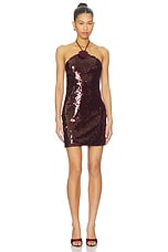 Camelia Sequin Mini Dress - thumbnail 4