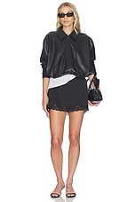 Kael Faux Leather Jacket - thumbnail 8