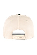 Eleven Eleven Caviar Cowboy Cap in Beige & Forest Green | REVOLVE