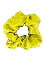 Emi Jay Sweet Dreams Silk Scrunchie in Electric Green | REVOLVE