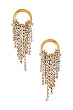 Product image of Elizabeth Cole Cascading Crystal Earrings. Click to view full details