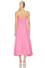 Miri V-neck Bow Midi Dress - thumbnail 6