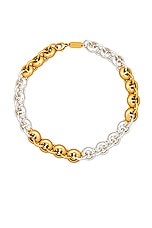 Lucien Two Tone Necklace