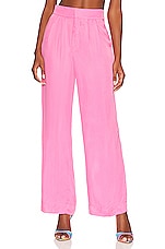 Product image of Ena Pelly Lillian Cupro Trouser. Click to view full details