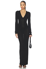 V Neck Dress - thumbnail 3