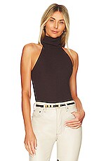 Product image of Enza Costa Sweater Knit Halter Turtleneck. Click to view full details