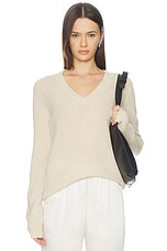 Cashmere V-Neck Pullover - thumbnail 4